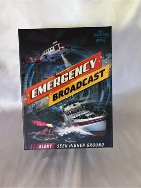 Emergency Broadcast Strategy Game by Bicycle  New in Sealed Box